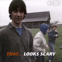 Scared Keanu Reeves GIF by CBC