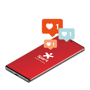 Spark | Influencer Marketing Sticker