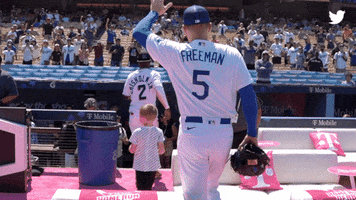 Says Hi Los Angeles Dodgers GIF by Twitter