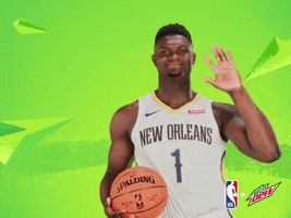 New Orleans Pelicans Hello GIF by Mountain Dew