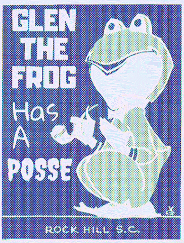 glenthefrog sticker frog glen posse GIF