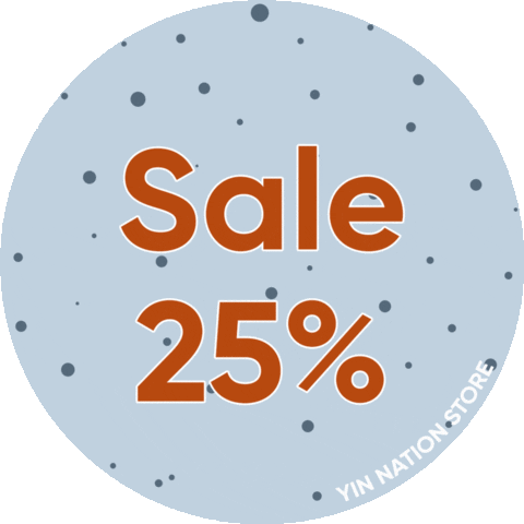 Ynsale25 Sticker by Yin Nation Store