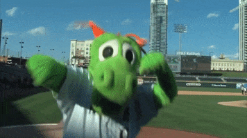 homerthedragon happy dance dancing excited GIF