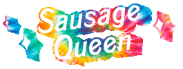 Queen Sausage Sticker by Seemore Meats & Veggies