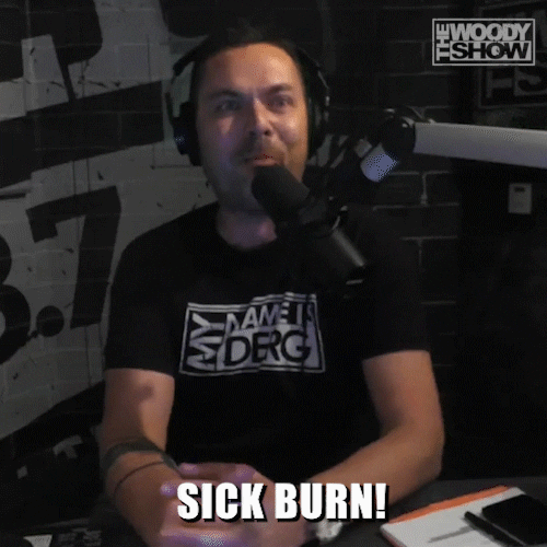 TheWoodyShow reaction angry mad sick GIF