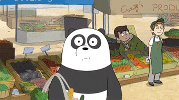 panda sorpresa GIF by Cartoon Network EMEA