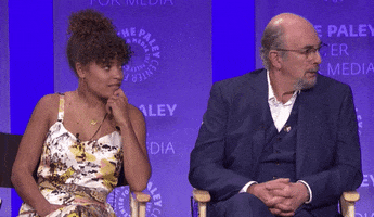 confused antonia thomas GIF by The Paley Center for Media