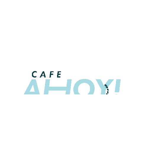 Cafe Ahoy! Sticker