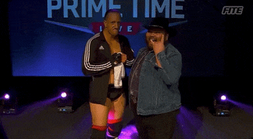 Posing The Weekend GIF by United Wrestling Network