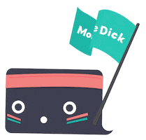 Whale Sticker by Mobeedick