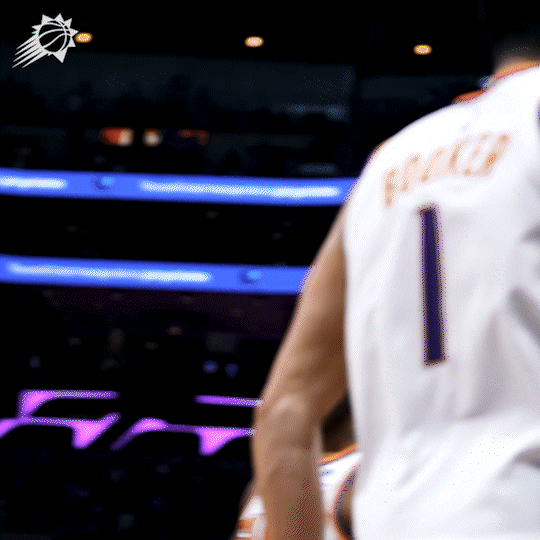 Nba Playoffs Booker GIF by Phoenix Suns