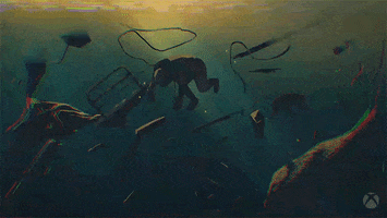Floating Under Water GIF by Xbox
