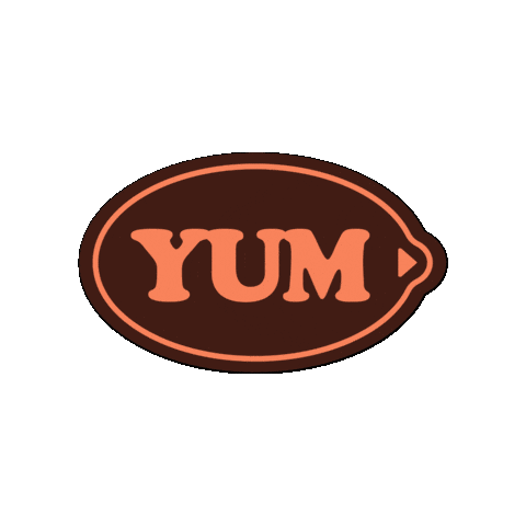 Yum Sticker by Peaches Pilates
