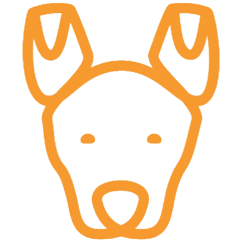 Dog Sticker by praiaanimal