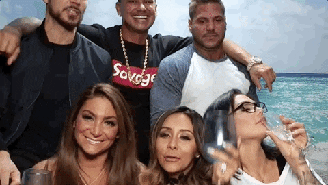 Drunk Nicole Polizzi GIF by Jersey Shore Family Vacation - Find & Share on GIPHY