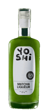 Cocktail Bar Nyc Sticker by YOSHI Matcha Liqueur