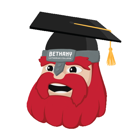 University Mascot Sticker by Bethany Lutheran College