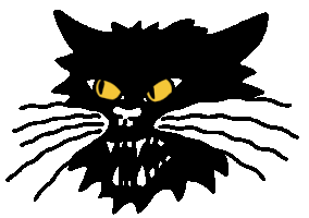 Dora Black Sticker