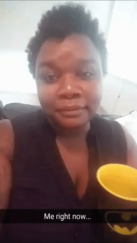 Side Eye Sips Tea GIF