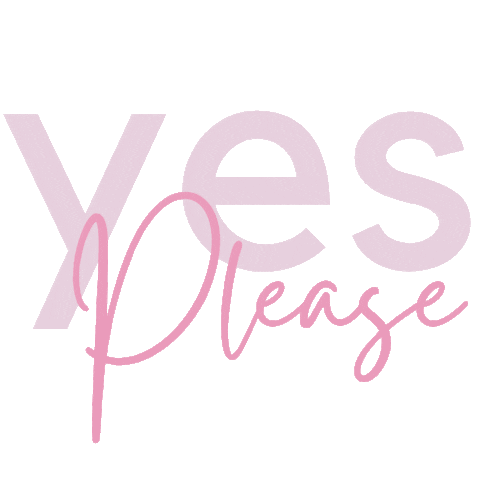Yes Please Yas Sticker by www.beautyandwellnessromana.nl