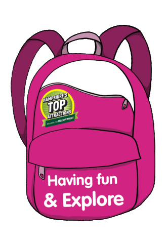 Hampshire's Top Attractions Sticker