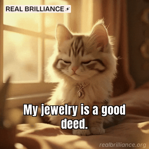 Good Deed Cat GIF by Real Brilliance
