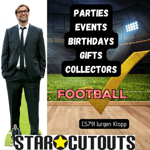 Jurgen Klopp Football GIF by STARCUTOUTSUK