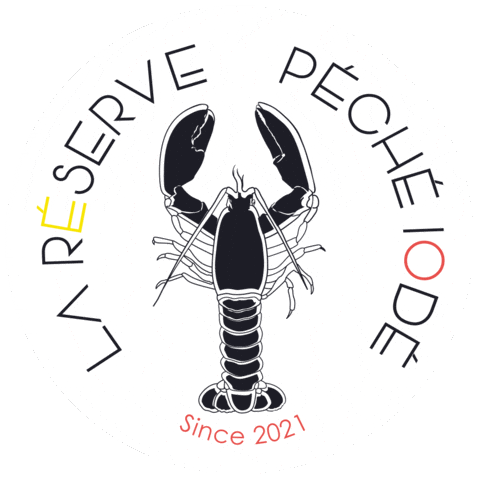 Restaurant Homard Sticker by La Réserve Péché Iodé