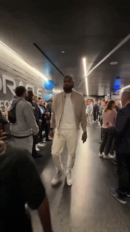 Lebron James Handshake GIF by NBA