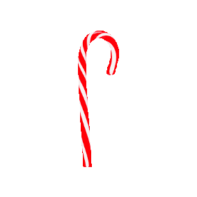 Candy Cane Christmas Sticker by Tune Talk