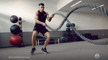 Working Out Nick Jonas GIF by NBC