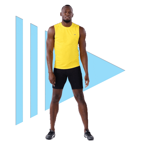 Happy Usain Bolt Sticker by Allianz Direct