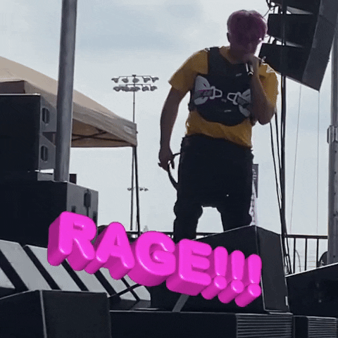 Turn Up Rage GIF by Matti Bluntless
