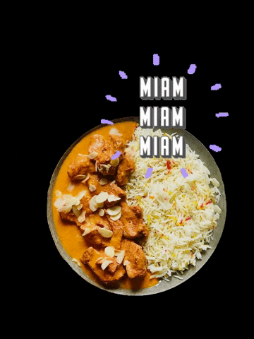 Butter Chicken Cooking GIF by KristelFood
