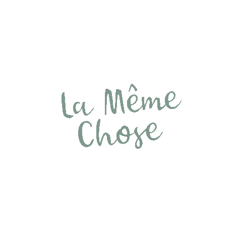 Handwriting Sticker by La Meme Chose