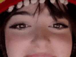 Interested Beautiful Girl GIF