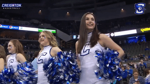 Creighton Cheerleaders GIFs - Get the best GIF on GIPHY