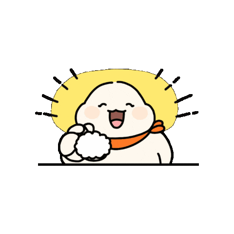 Hungry Illustration Sticker by 365mc