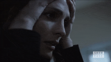 Confused Stana Katic GIF by Showcase