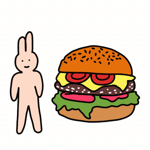 Hungry Burger GIF