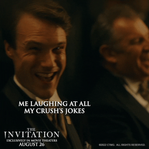 Hugh Skinner Laughing GIF by Sony Pictures