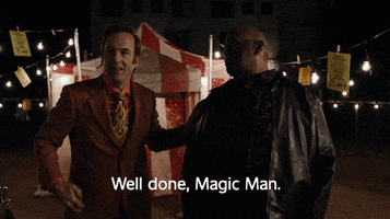 Saul Goodman Magic GIF by Better Call Saul
