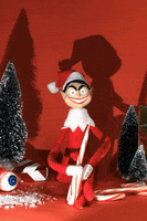 Scared Merry Christmas GIF by Mighty Oak