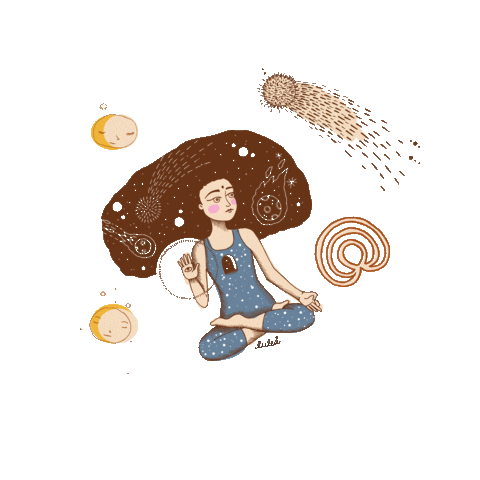 Yoga Vinyasa Sticker by luleå mindful