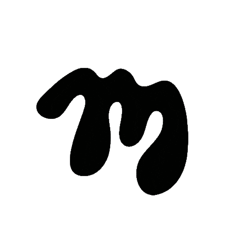 Milk M Sticker by myndmylk