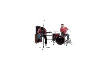 Rocking Rock Band Sticker by Baliza