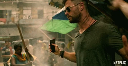 Chris Hemsworth Movie GIF by NETFLIX