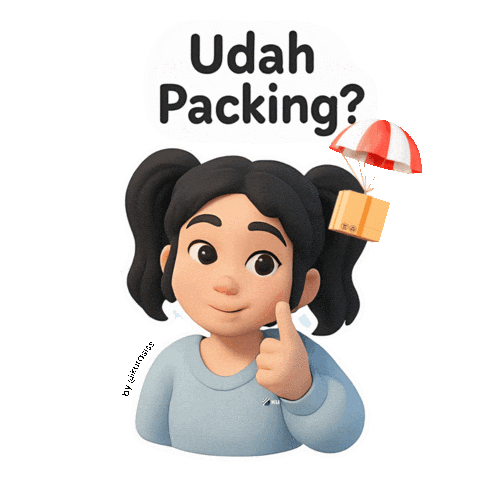 Order Packing Sticker by Kurasi Media
