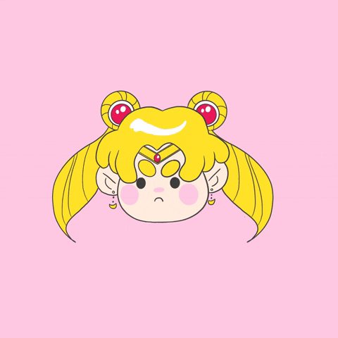Angry Sailor Moon GIF by molehill