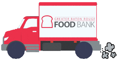 Baton Rouge Louisiana Sticker by Baton Rouge Food Bank